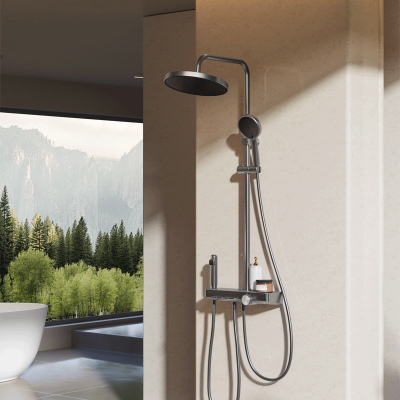 四季沐歌智能淋浴花洒套装卫生间沐浴家用恒温淋浴器
