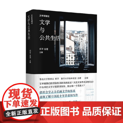 文学双城记 文学与公共生活 何平等 著 文学研究