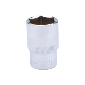 长鹿 1/2”碳钢镜面六角套筒 8mm