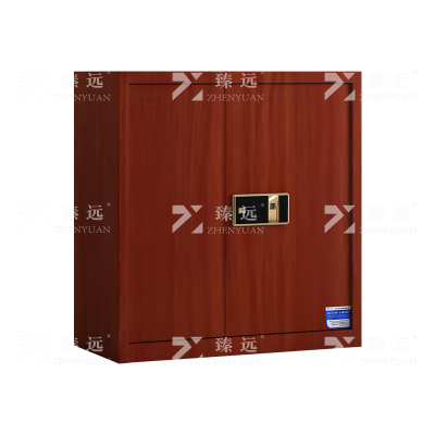臻远 ZYJJ-80057 保密柜 红木纹单节指纹锁 长900*宽420*高960 单位:1台