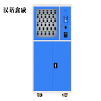 汉诺鑫威智能钥匙柜指纹刷卡密码钥匙箱单位车辆钥匙管理箱壁挂落地式站立式30位