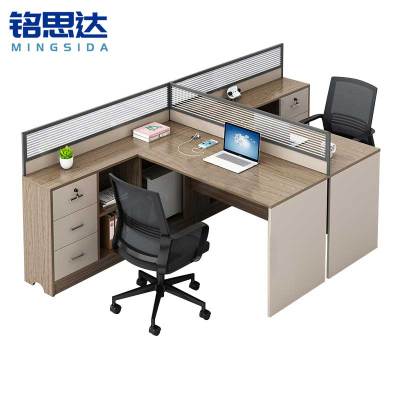 铭思达屏风工位双人位套