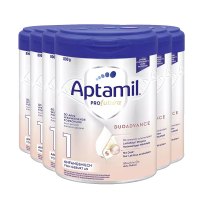 有效期到27年7月-6罐装 | Aptamil 德国爱他美 白金版进口婴幼儿1段奶粉(0-6个月)800g/罐
