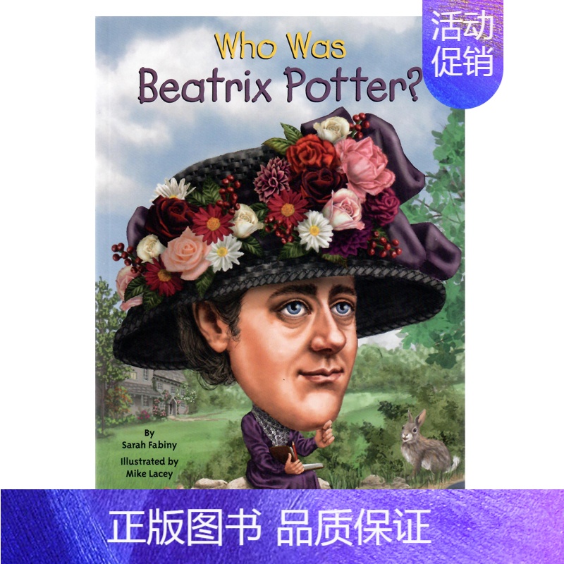 童书作家:比阿特丽克斯·波特 [正版]whowas系列Who Was 系列人物传记英文原版桥梁书 who is/what