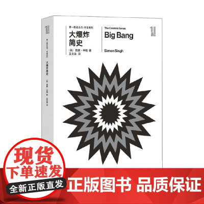 第一推动丛书 宇宙系列 大爆炸简史 西蒙·辛格 著 科普读物