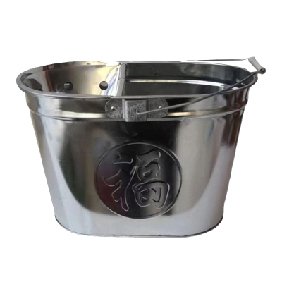 老房太太 铁拖布水桶 400*230*260mm 拖把桶 铁皮拖地桶 加深脱水拖布桶 L295/个