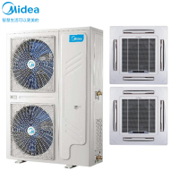 美的(Midea)10匹商用一拖二嵌入式天花机一拖二变频多联机一拖多MDV-250W/SN1-8R1