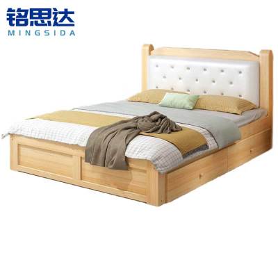 铭思达单人储物床