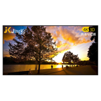 经科JK画框幕布投影机投影仪窄边框G-W100打孔透声幕100寸16:9