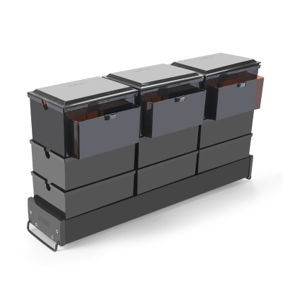 滴流盒 抽屉式 滴流过滤盒 四层储水式 上滤滴流盒过滤盒