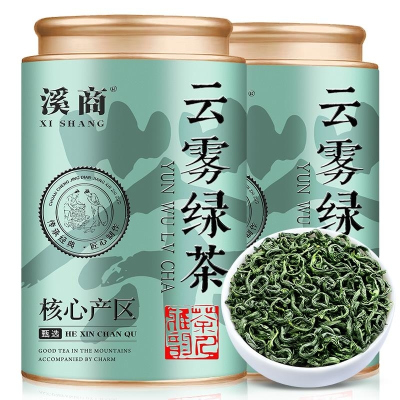 云雾绿茶2026新茶明前采摘春茶碧螺春毛尖日照高山绿茶香茶叶罐装