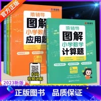 [全4本]冲刺期末100分 小学一年级 [正版]猿辅导图解小学数学应用题计算题 一二三四五六年级上册下册数学逻辑思维思路