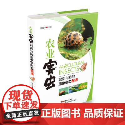 农业害虫识别与防治原色生态图谱 一线农业生产者和科研人员参考 图文并茂 可读性强 实用性强 广东科技出版店