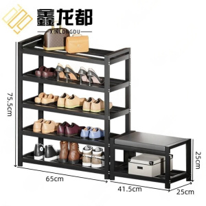 鑫龙都鞋架加换鞋凳
