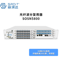 SRDIT(森润达)有源光纤波分复用器25G万兆光纤倍增器CWDM粗波分DWDM密集波分D16G2610U2N
