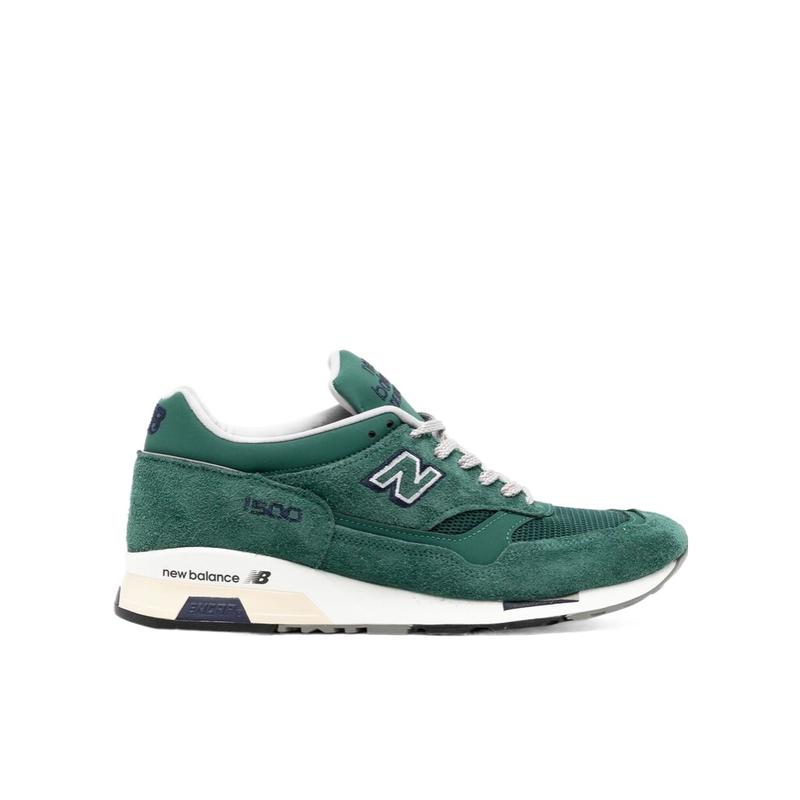 新百伦(New Balance)男款跑鞋英国制造1500系列圆头设计网眼拼接