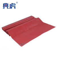 典虎 绝缘胶垫 红色平面 10kv 5米*1米*5mm 卷