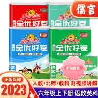 [精选好书 ] 2023新版阳光同学全优好卷六年级上下册语文数学英语科学试卷人教版北师版教科版浙江专版小学6年级同步训练