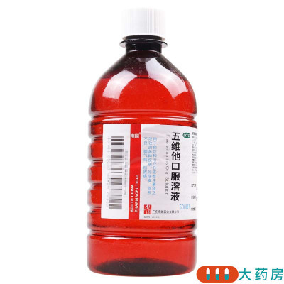 南国 五维他口服溶液500ml/瓶预防和治疗厌食营养不良脚气病