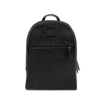 COACH男士双肩包经典圆形设计牛皮细节多功能背包