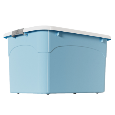 鑫木樽滑轮收纳箱53*37*31cm个