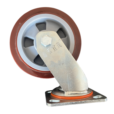 嘉禾宜茂 万向轮 聚氨酯5寸 个