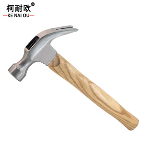 柯耐欧 工业级木柄羊角锤V型起钉锤 0.25kg 0.5kg 0.75kg 把