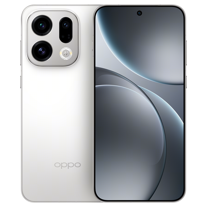 [手机]OPPO Find X9 霜白 12GB+512GB 5G数字移动电话 全网通手机