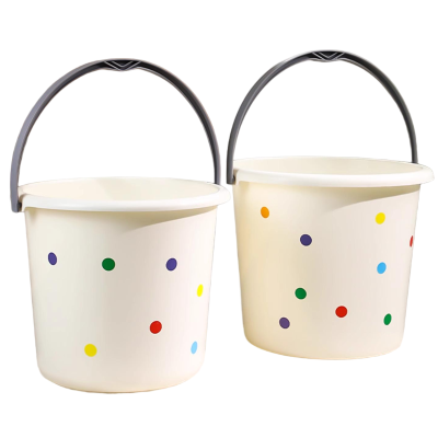美好佳诗 水桶家用储水塑料桶手提小圆桶 个