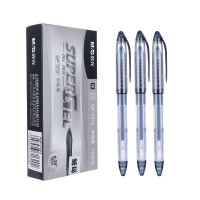 晨光 M&G 拔帽中性笔 GP-1212 0.38mm (黑色) 12支/盒 盒