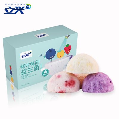 立兴什锦酸奶酥冻干酸奶块水果干草莓酸奶果粒块36g×2盒休闲食品