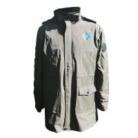 凯圣蓝 连帽加厚外套三合一冲锋衣