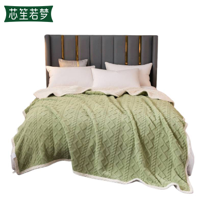 芯笙若梦 毛毯 加厚