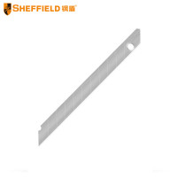 钢盾(SHEFFIELD) S067109 9mm美工刀替换刀片(10片装)/SK5钢[家用]
