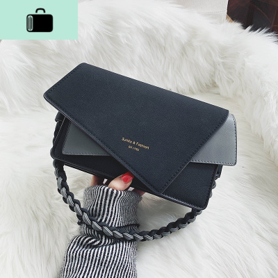 时尚ins洋气质感网红小黑包高级感小包包女包新款2020手提斜挎包NEW LAKE女斜挎包