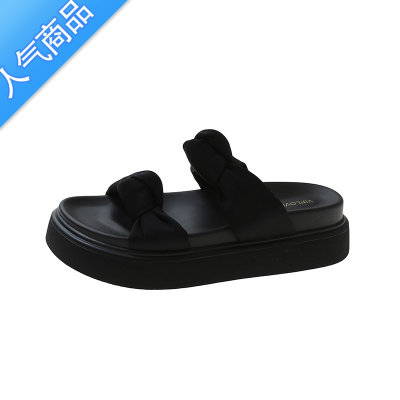 SUNTEK踩屎感软底拖鞋女士夏季外穿2022年新款防滑百搭休闲孕妇凉鞋