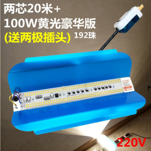 苏宁放心购 led碘钨灯卤钨灯50瓦千瓦棒1000w太阳灯工地灯工作灯户外超亮防水
