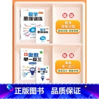 ❤️[奥数冲刺]举一反三✚数学思维(新版) 小学二年级 [正版]新奥数举一反三一年级小学创新思维二2年级三四五六3年级上