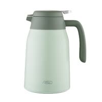 爱仕达保温壶304不锈钢真空保温壶办公居家两用1.6L大容量水壶 RWS16P10Q-G