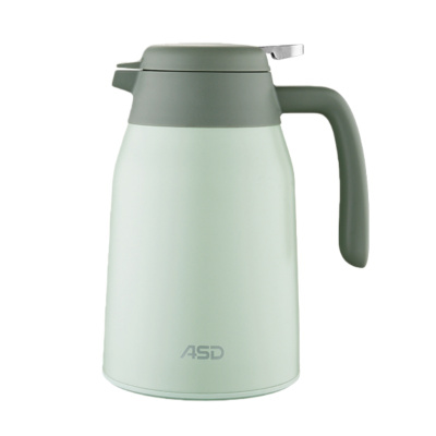 爱仕达保温壶304不锈钢真空保温壶办公居家两用1.6L大容量水壶 RWS16P10Q-G