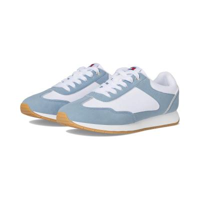 TOMMY HILFIGERTommyHilfiger女款复古运动休闲鞋橡胶防滑鞋底菱