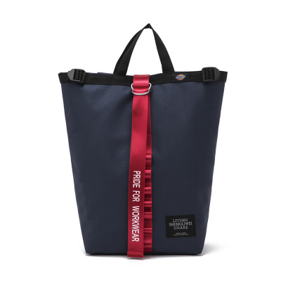 新款原宿书包女学生韩版校园初中生百搭简约帆布双肩包女帆布旅行背包-定制深蓝色ww167-1深蓝色ww167-1