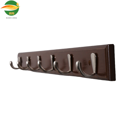 鹍翔六勾实木衣帽架69CM/个