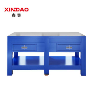 鑫导 重型工作台 1500*750*800带底板2抽 张