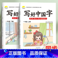 写好中国字·1年级[上册+下册]2本 [正版]荣恒2024新写好中国字字帖一二三四五六年级上下册人教版英语同步练字帖课课