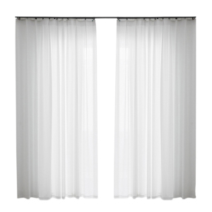 愉悦之家 1m*2.7m(挂钩款)白色 G-悦纱飘逸窗纱 1.00 米/片 (计价单位:片) 白色
