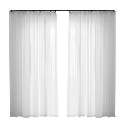 愉悦之家 1m*2.7m(挂钩款)白色 G-悦纱飘逸窗纱 1.00 米/片 (计价单位:片) 白色