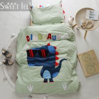 美帮汇儿童幼儿园被子三件套全棉床品宝宝入园午睡六件套棉花芯被褥