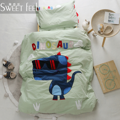 美帮汇儿童幼儿园被子三件套全棉床品宝宝入园午睡六件套棉花芯被褥