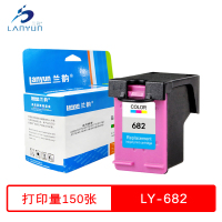 兰韵 彩色墨盒 LY-682 适用惠普2336/2775/2776/2777/2778/2779/4175/4178